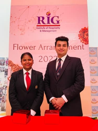 RIG Institute of Hospitality and Management Greater Noida Flower Competition photo 13
